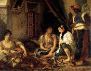 Eugene Delacroix Women of Algiers oil painting reproduction